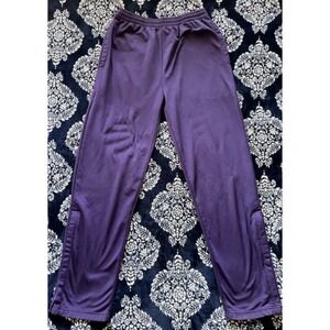 VTG Acadia 90s Track 2-Piece Matching Suit Set Mens SMALL Purple Jacket Pants